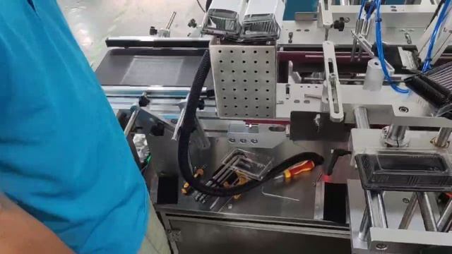 Видео Нанесение этикетки на лотки, коробки, кольцевая этикетка и маркировка Честный Знак, даты, срока годности – лазером на этикетке.